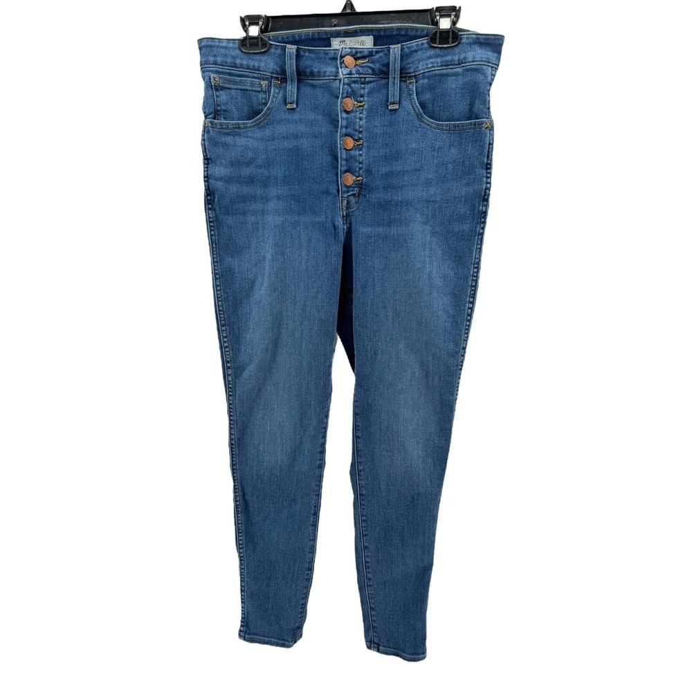 Madewell Women's Monroe Wash Curvy Roadtripper Supersoft Skinny Jeans Size 31
